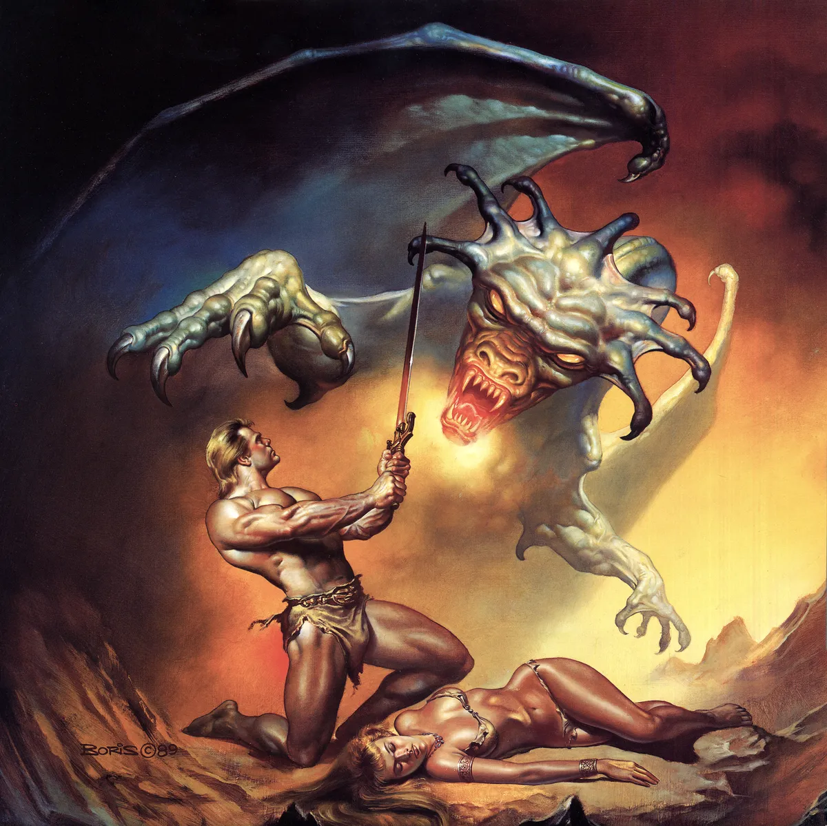 Sorceress And The Dragon